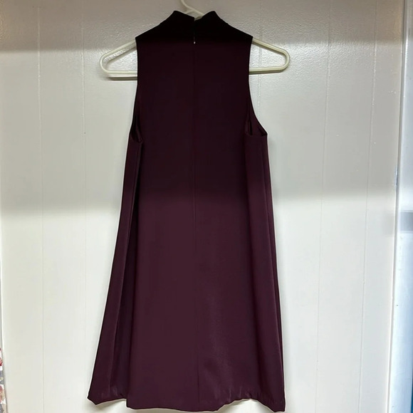 Katherine Kelly Lined Sleeveless Dress Deep wine color - Picture 4 of 9